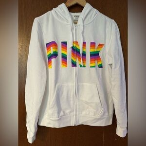 NWOT VS PINK Colorful Hoodie